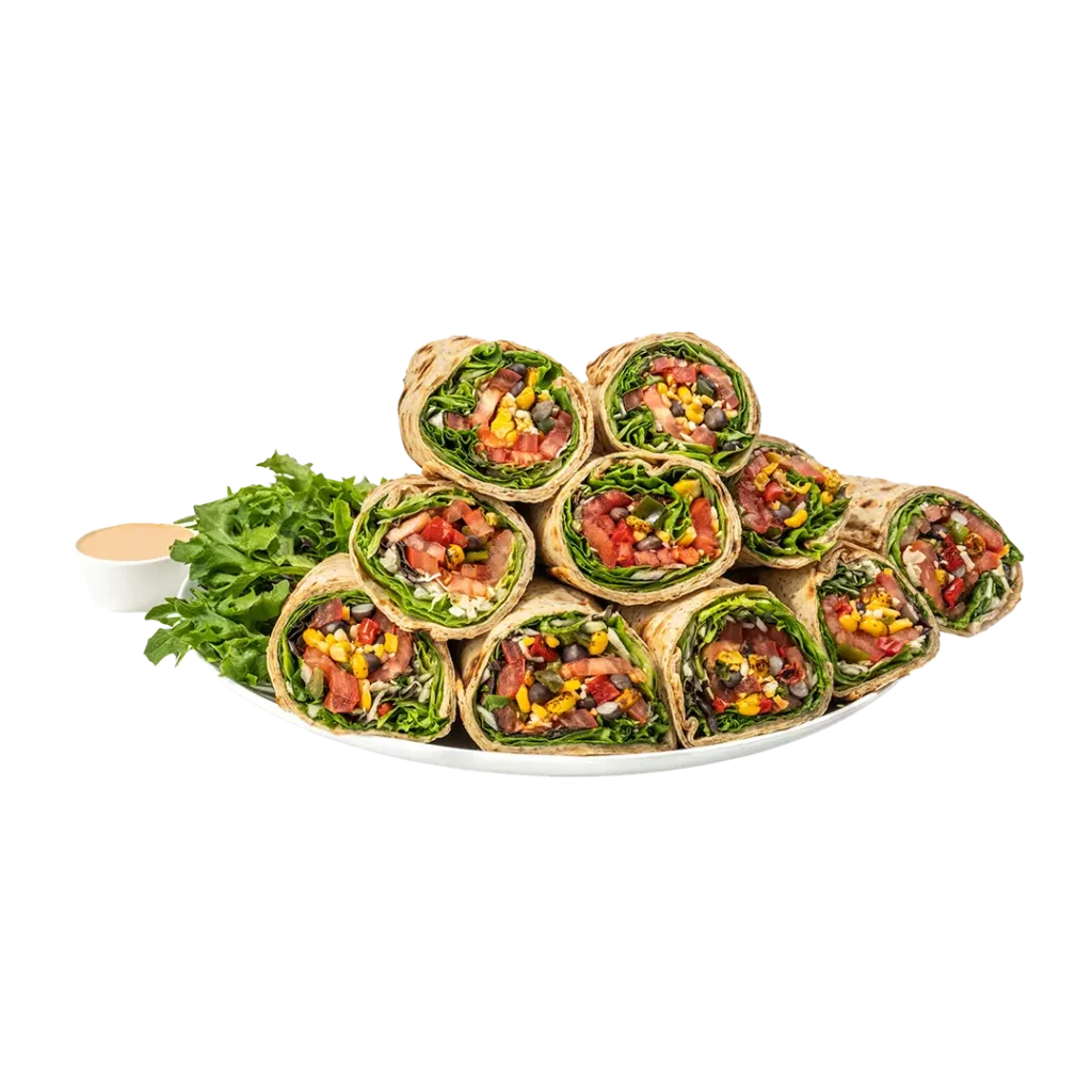 Southwest Veggie Wrap Trays