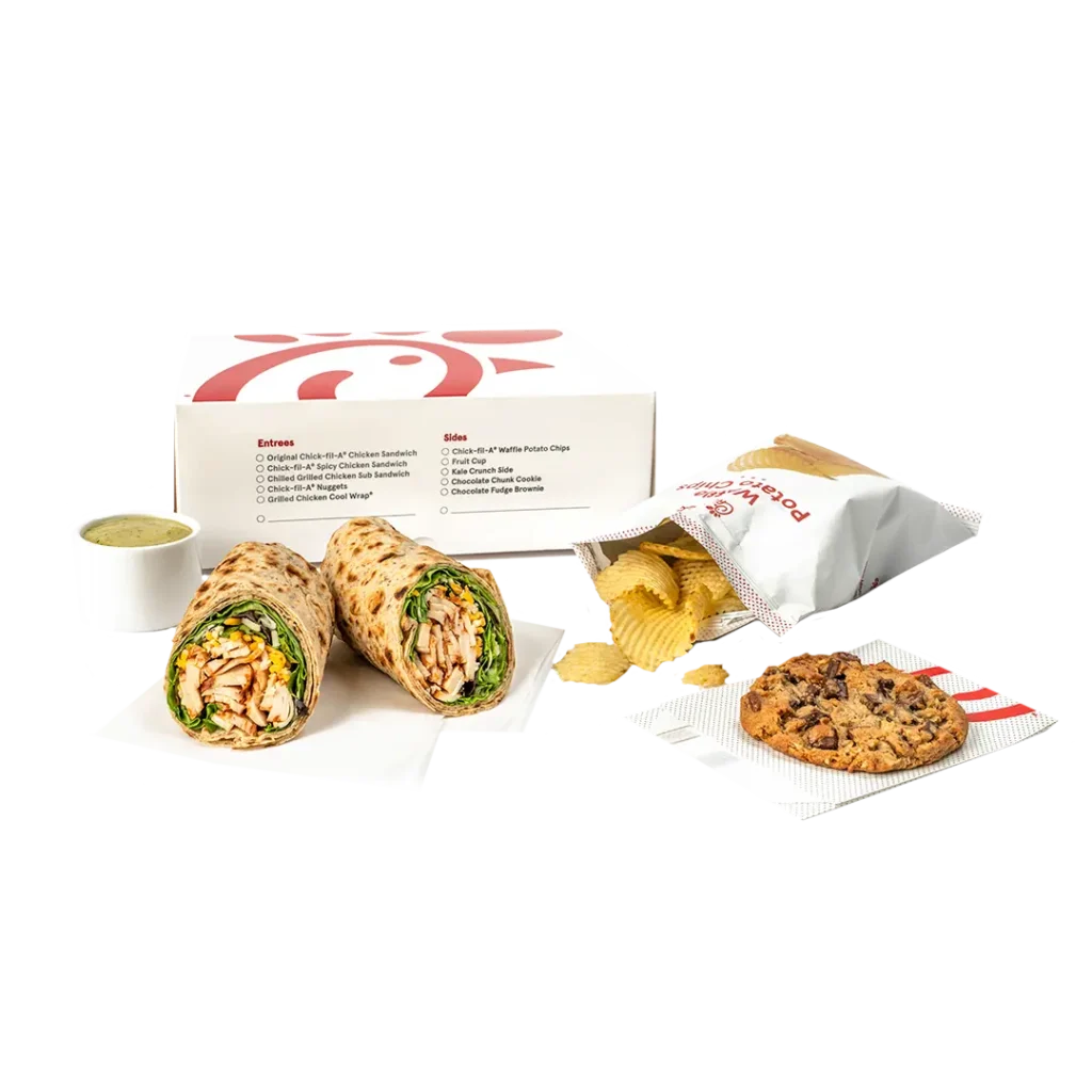 Spicy Cool Wrap Packaged Meal