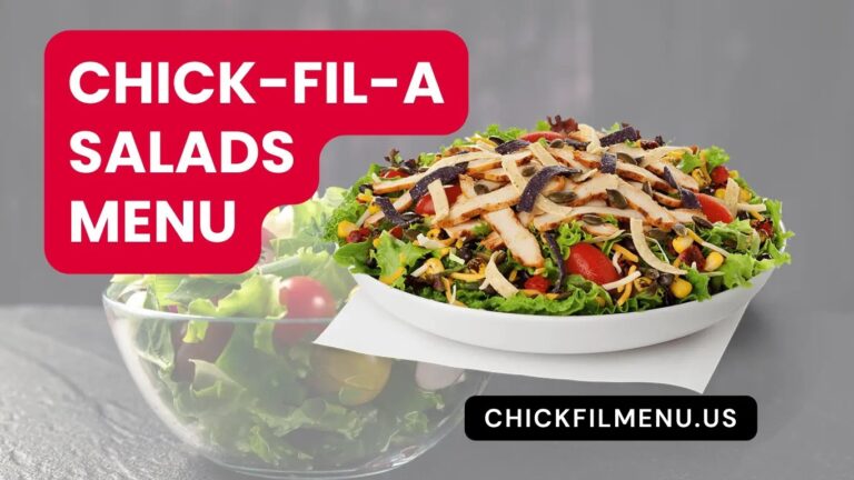 Chick-fil-A Salads Menu
