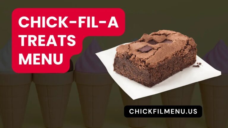 Chick-fil-A Treats Menu