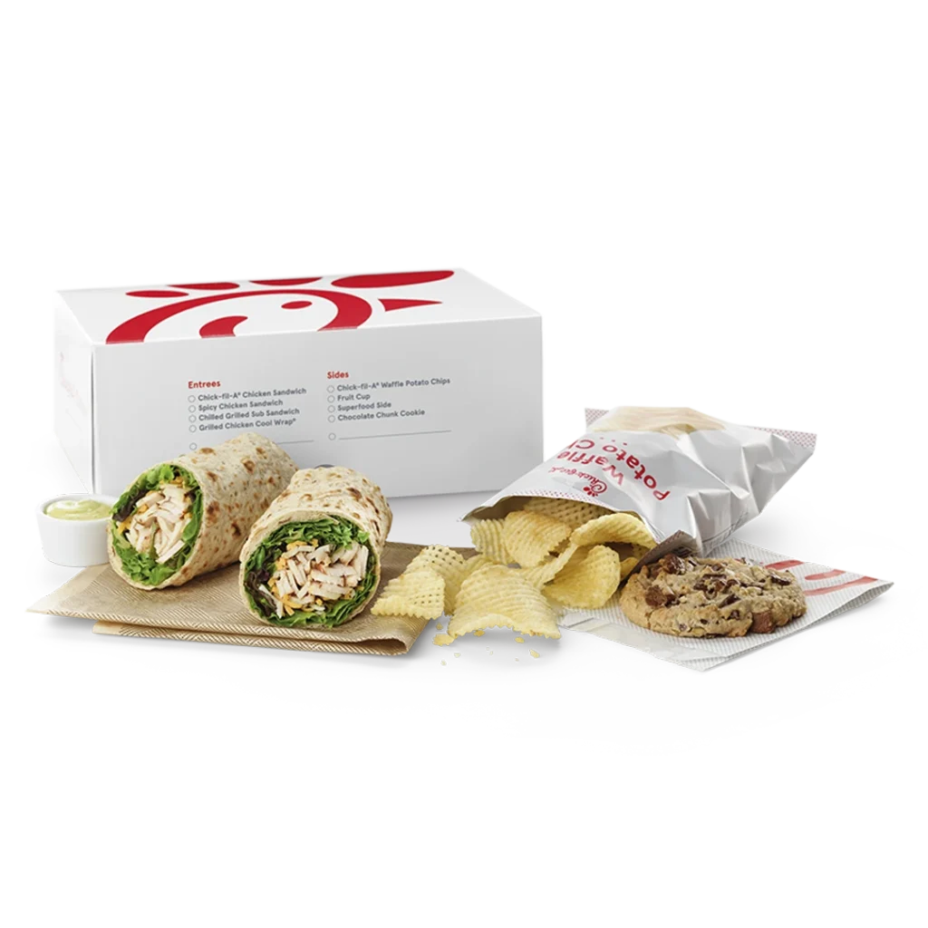 Chick-fil-A Cool Wrap Packaged Meal