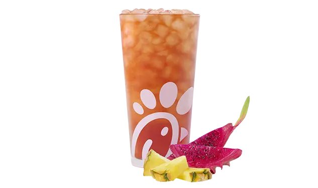 Pineapple Dragonfruit Iced Tea